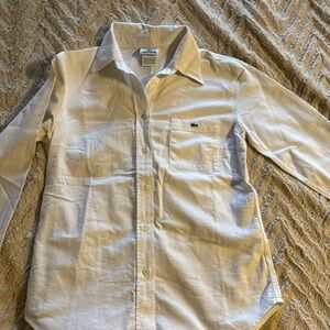 Lacoste button down long sleeve size 36